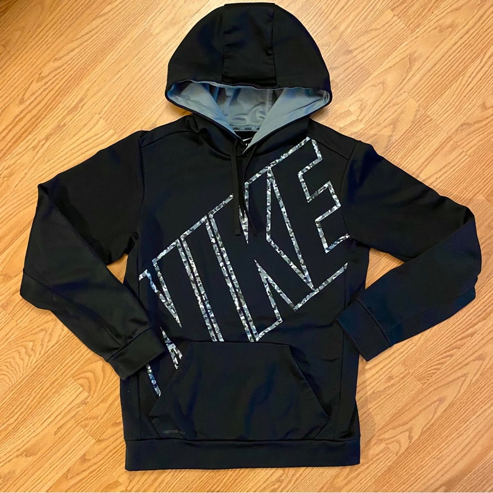 Nike Black Men's Graphic Hoodie